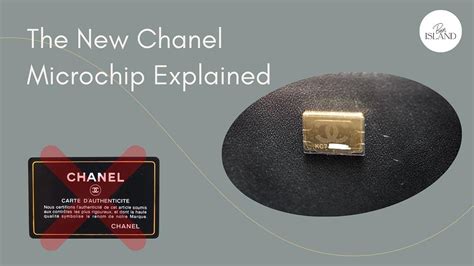 chanel new authenticity chip|chanel microchip authenticity card.